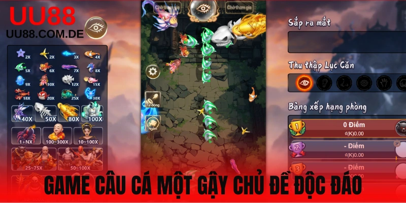 Siêu phẩm Câu Cá Một Gậy kinh điển tại UU88